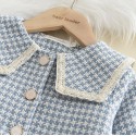 Vestido tule+cardingan+bolsa