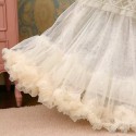 Vestido Tule Pérolas
