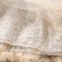 Vestido Tule Pérolas