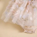 Body infantil bordado floral