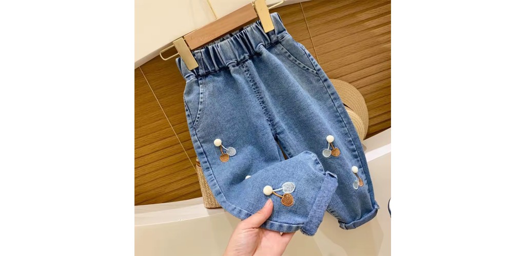 Calça Jeans Cherry Kids