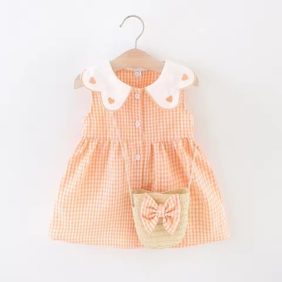 Vestido coração+ bolsa